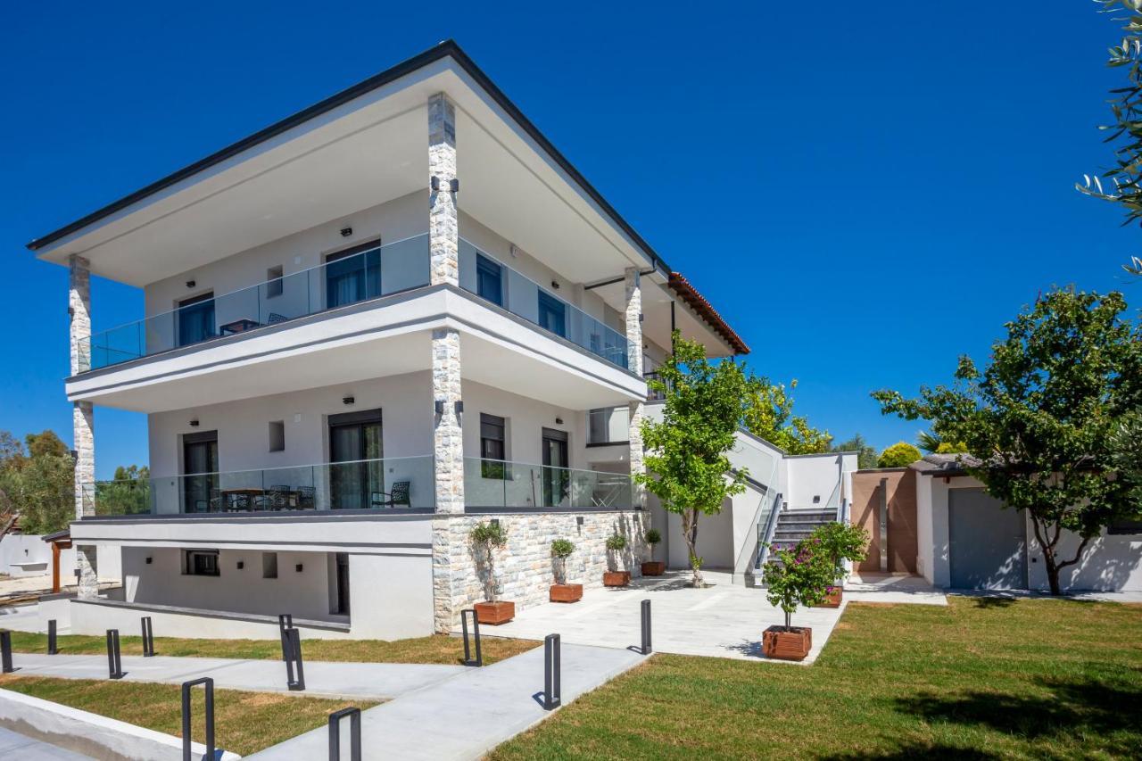 Olia Seaside Residence 120M From The Beach 佩科霍里 外观 照片
