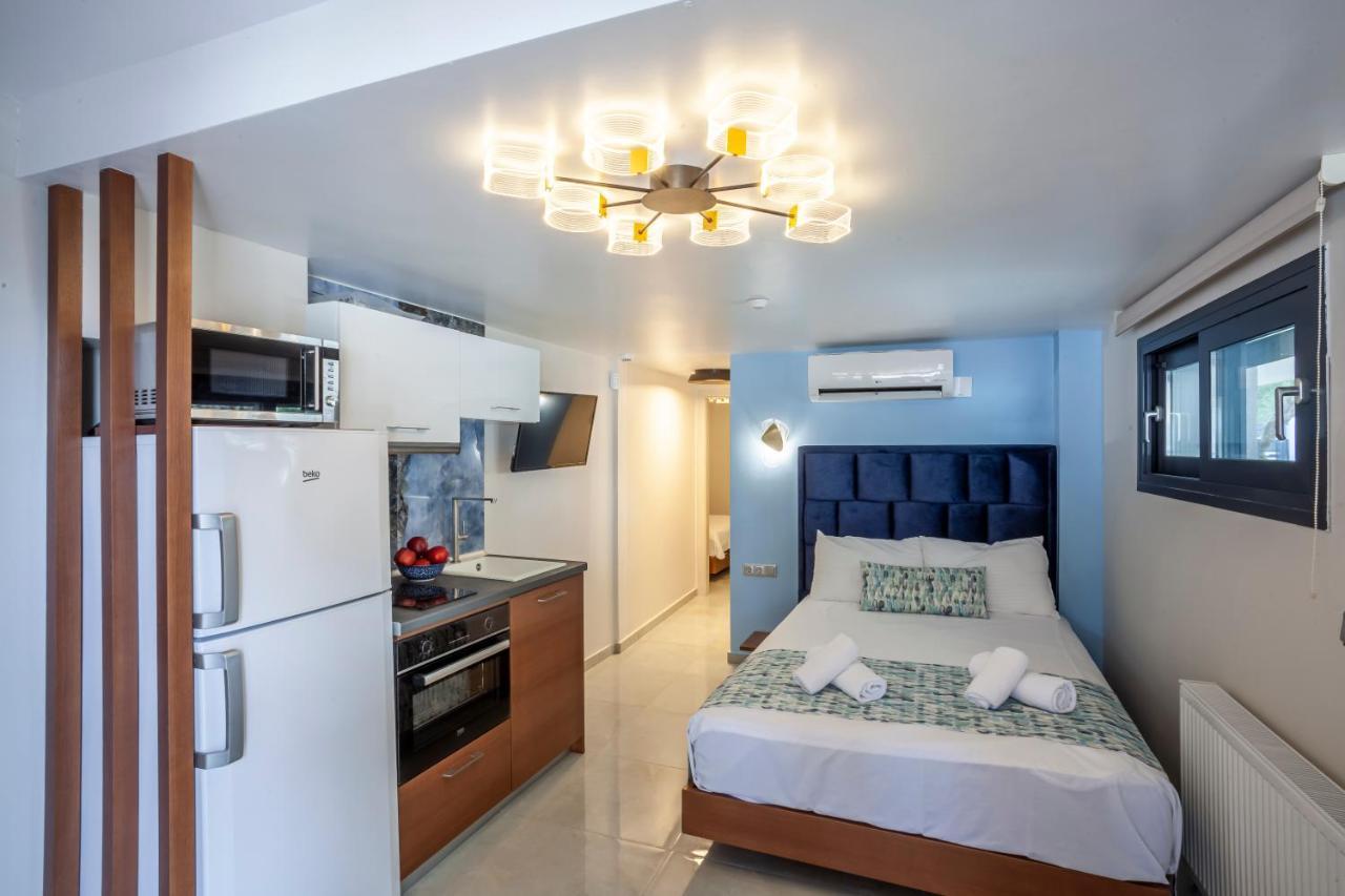 Olia Seaside Residence 120M From The Beach 佩科霍里 外观 照片