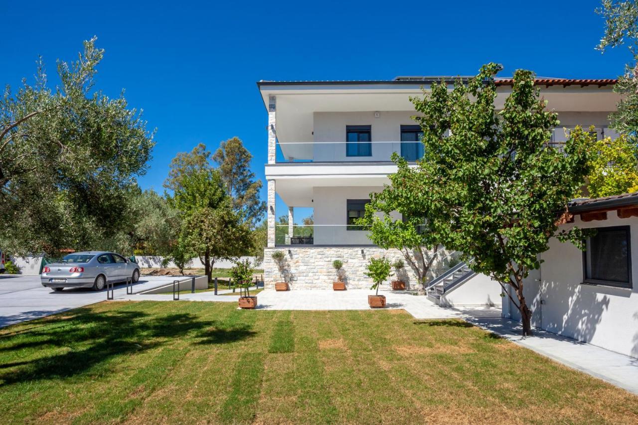 Olia Seaside Residence 120M From The Beach 佩科霍里 外观 照片