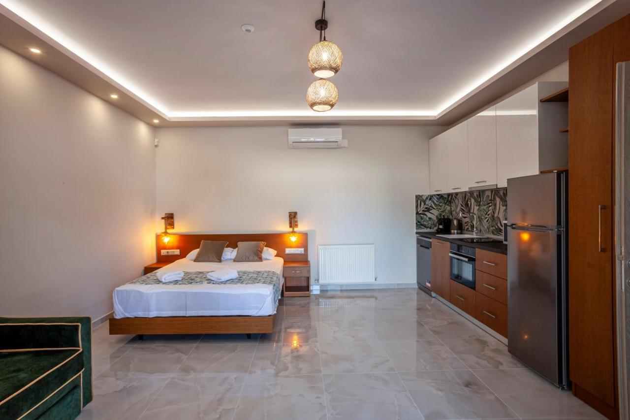 Olia Seaside Residence 120M From The Beach 佩科霍里 外观 照片