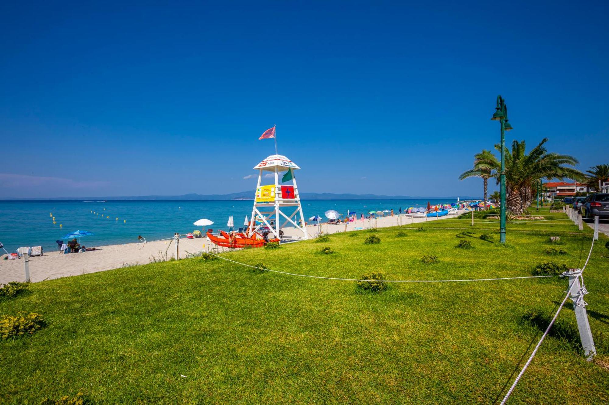 Olia Seaside Residence 120M From The Beach 佩科霍里 外观 照片