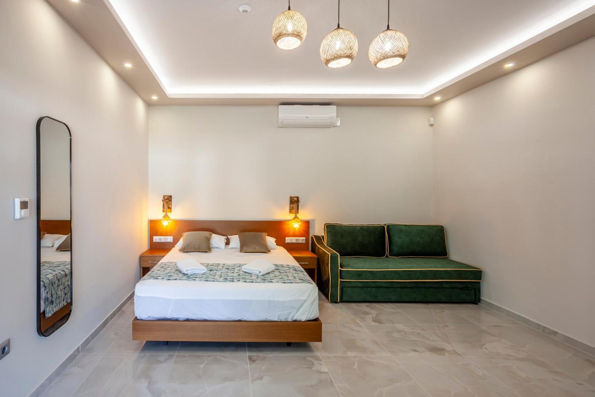 Olia Seaside Residence 120M From The Beach 佩科霍里 外观 照片