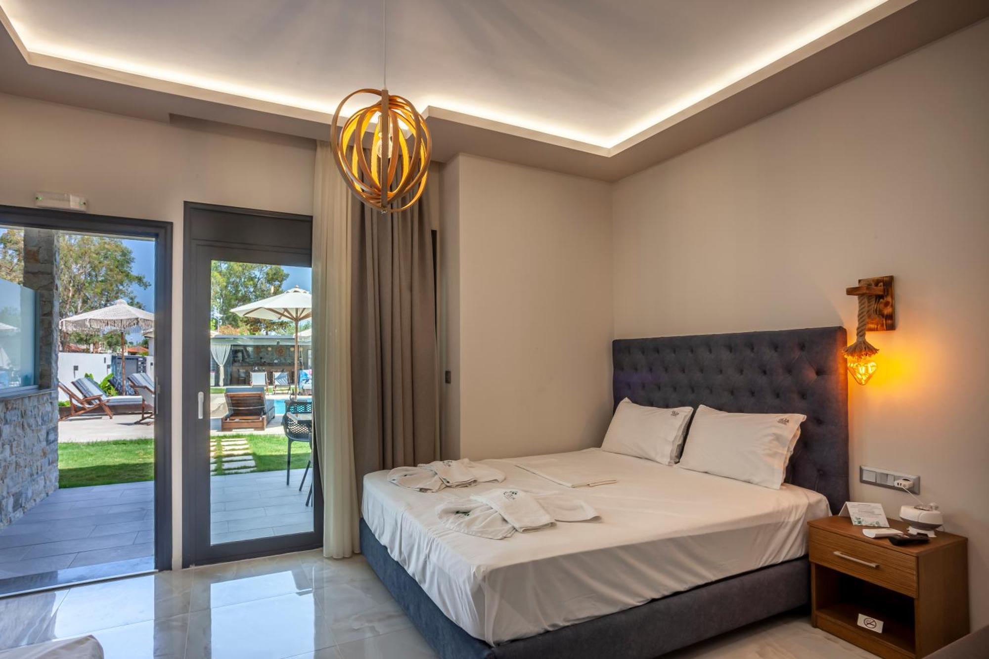 Olia Seaside Residence 120M From The Beach 佩科霍里 外观 照片